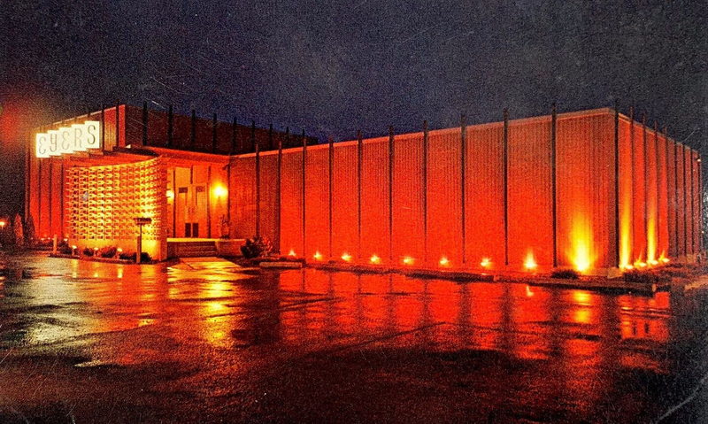 Fred Eyers Steak House (Zum Nordhaus) - Vintage Postcard (newer photo)